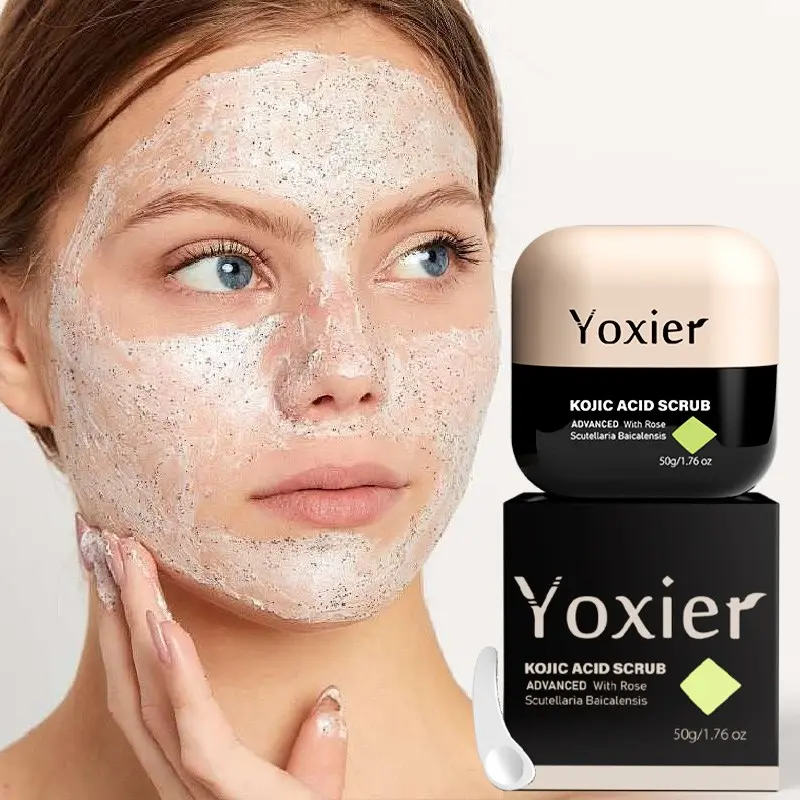 1pcs, Unisex Gentle Facial Exfoliating Scrub, Mild Cleansing Pores, Deep Moisturizing Nourishing, Smooth Skin, Even Skin Tone, Daily Skincare For Men Women