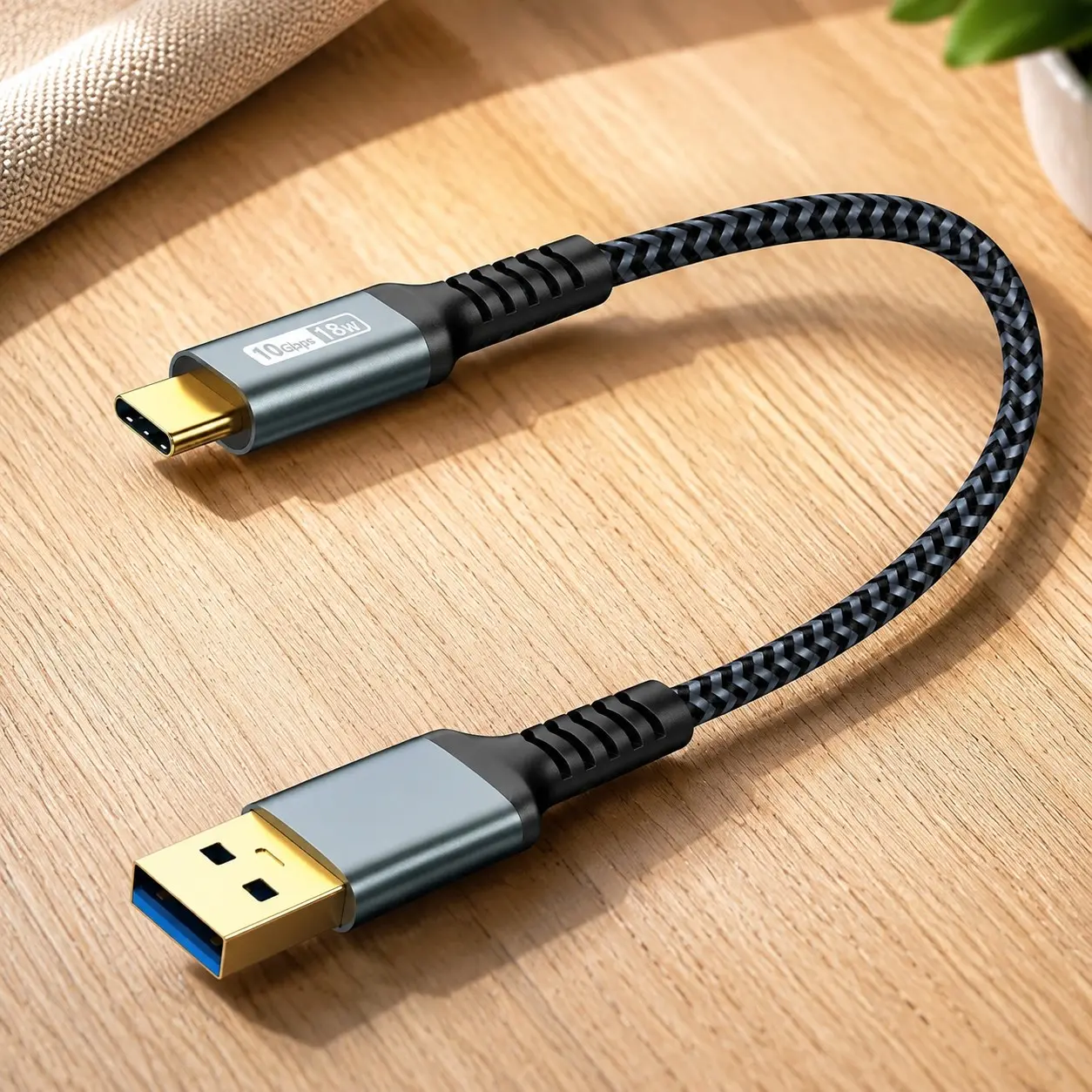 10Gbps Android Auto USB C Cable 1FT, 3A USB 3.1 Gen2 Data Transfer, CarPlay Cable Fast Charging for iPhone 17/16/15, Samsung Galaxy S25 S24 Ultra, Pixel