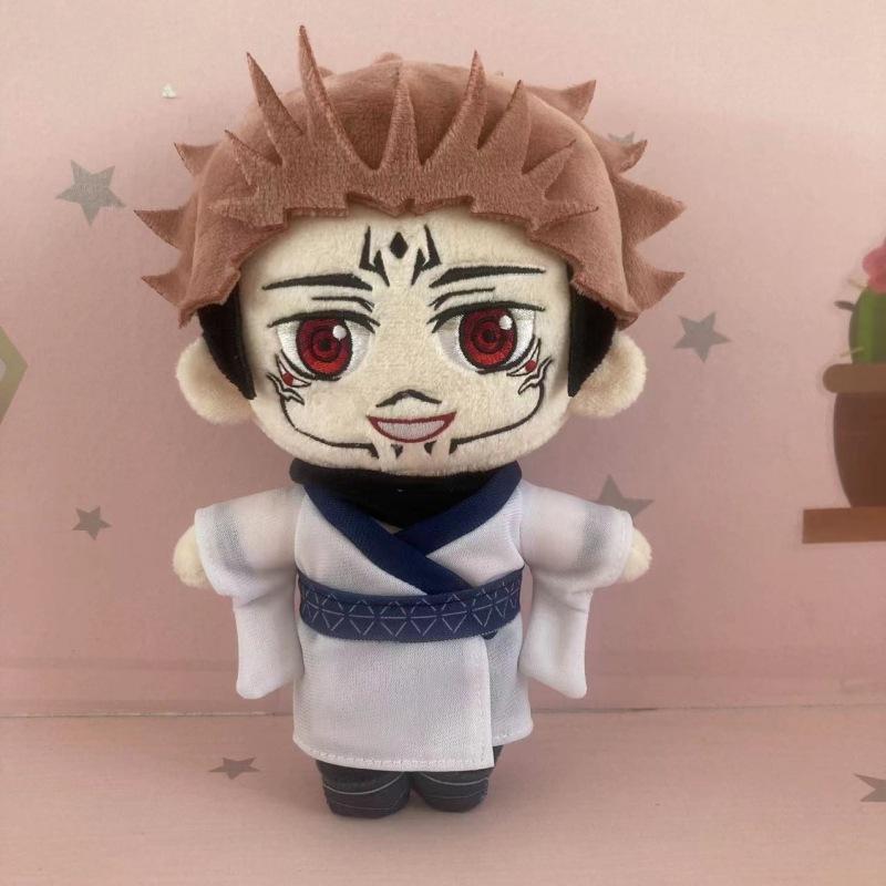 20cm JJK Plush Mahito Plush Nanami Kento Inumaki Toge Fushiguro Toji Anime Figure Stuffed Kawaii Doll Birthday Collection Gift