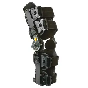 ROM Telescoping Post Op Knee Brace - Adjustable Hinged Stabilizer for ACL, MCL, PCL Injury Recovery & Surgery Support