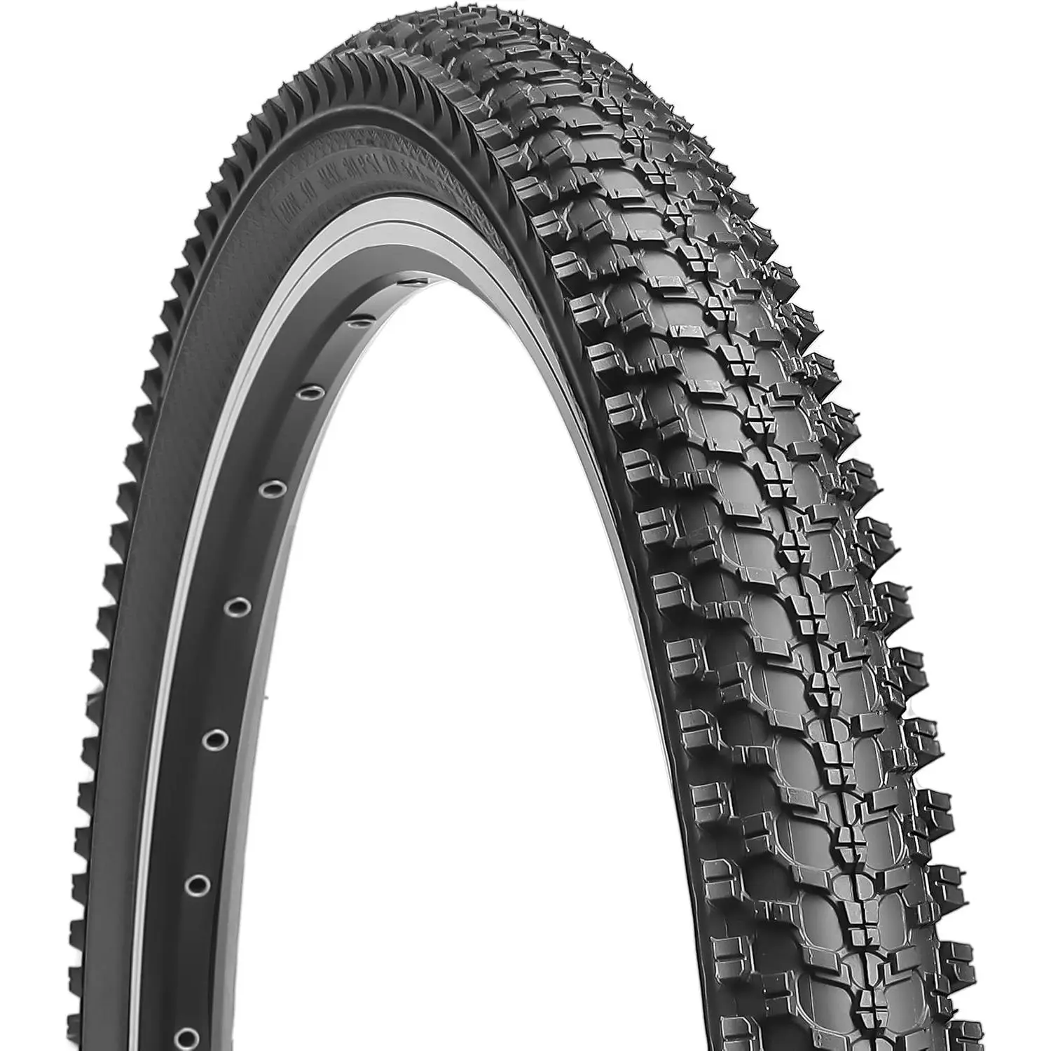 Hycline Mountain Bike Tire: 20/24/26/27.5-inch Folding Replacement High-Performance Wear-Resistant Bicycle Tires for MTB Off-Road Bike