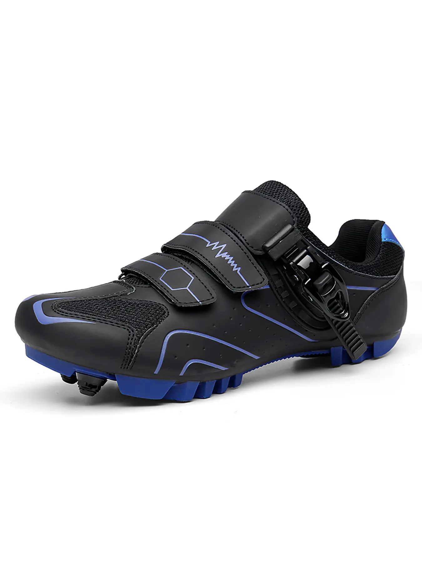 Unisex Cycling Shoes Compatible with Peloton, Delta Buckle Indoor Road Bike Shoes, Outdoor Pedal, Suitable for Men and Women