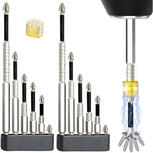 High   Drill Bit Set, 12 count Magfixer  K5  Resistant Non Slip Bit,   Bits, Fixion Tools Drill Bits, 25 50 65 70 90 150mm(2 sets)