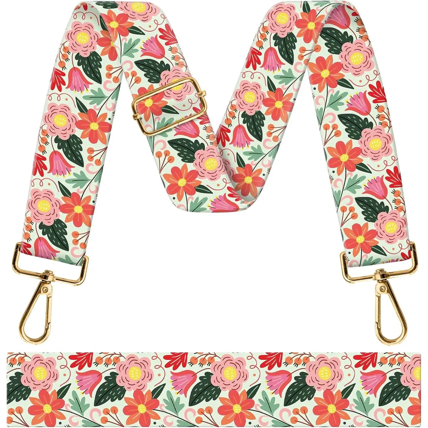 Purse Strap  Crossbody 1.5" Wide Bag Strap, Adjustable  Straps for Women Handbags