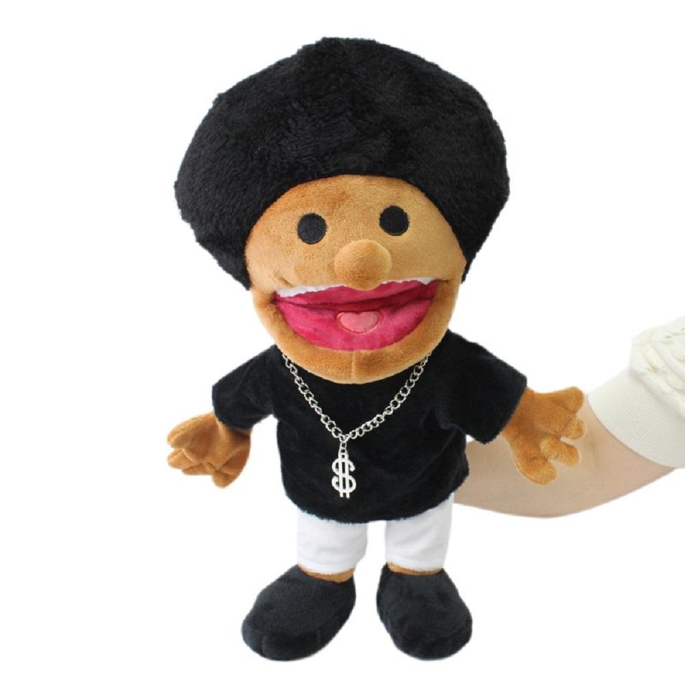 Hot new 30/50cm Jeffy Hand Puppet Plush Children Soft Doll Talk Show Party Props Christmas Doll Plush Toys Puppet Kids Gift