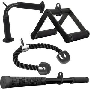 Cable Machine Attachment Set Attachments Weight Machine Accessories for Home Gym