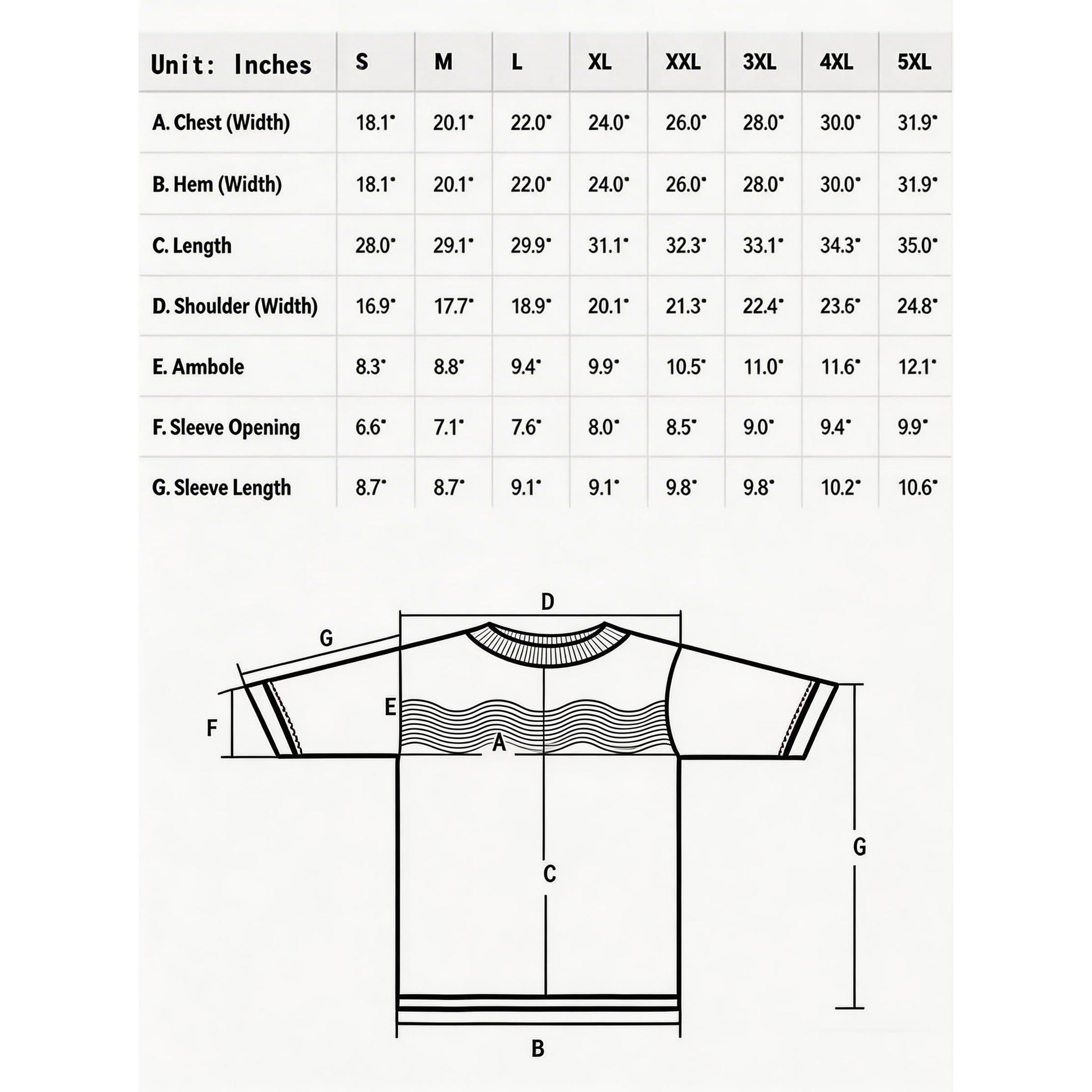 Our T-shirt and Hoodie Online After-sales card