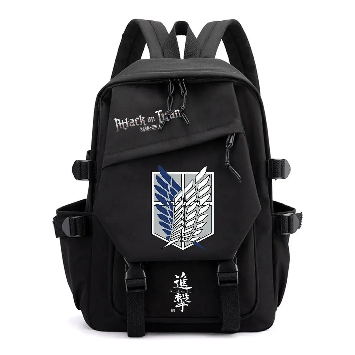 Anime Attack on Titan Series Backpack Large Capacity School Bag Men's Backpacks Lightweight Back-to-school-anime Bags