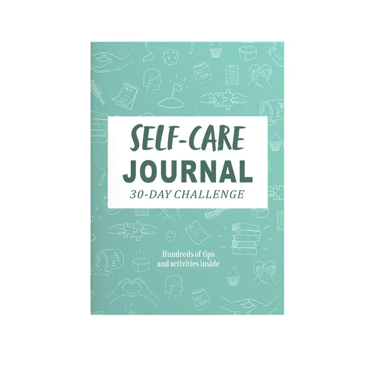 30-Day Self-Care Challenge Journal Handbook, Personal Growth Tracker, Daily Reflection Guide, Wellness Planner, Mental Health Tool