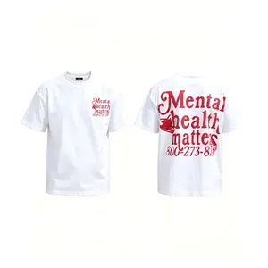 Double Mental Health Matters Tee - Red