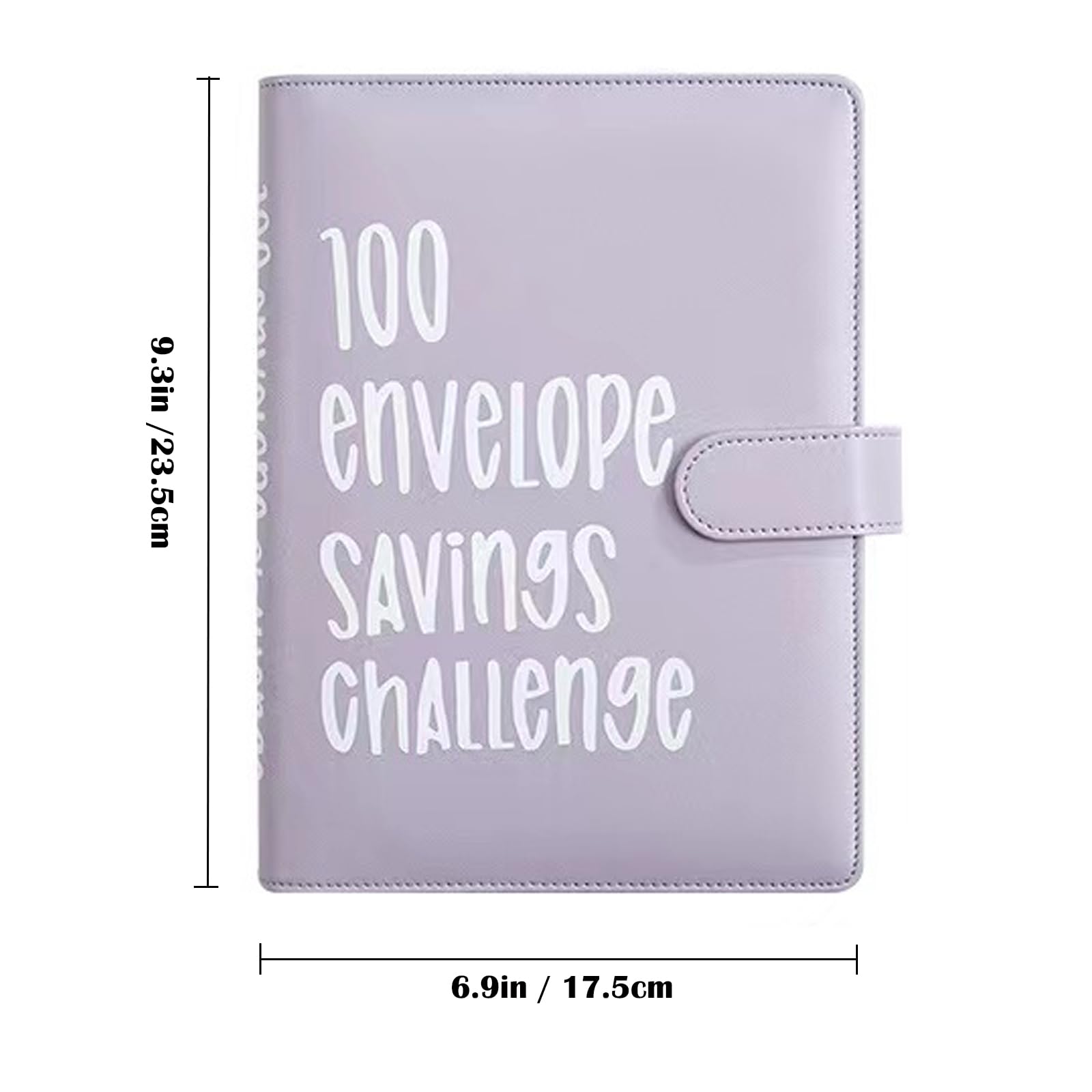 100 Envelopes Money Saving Challenge, Money Saving Planner Cash Envelope Budget Binder to Save $5,050, Easy and Fun Way for Budgeting Planner