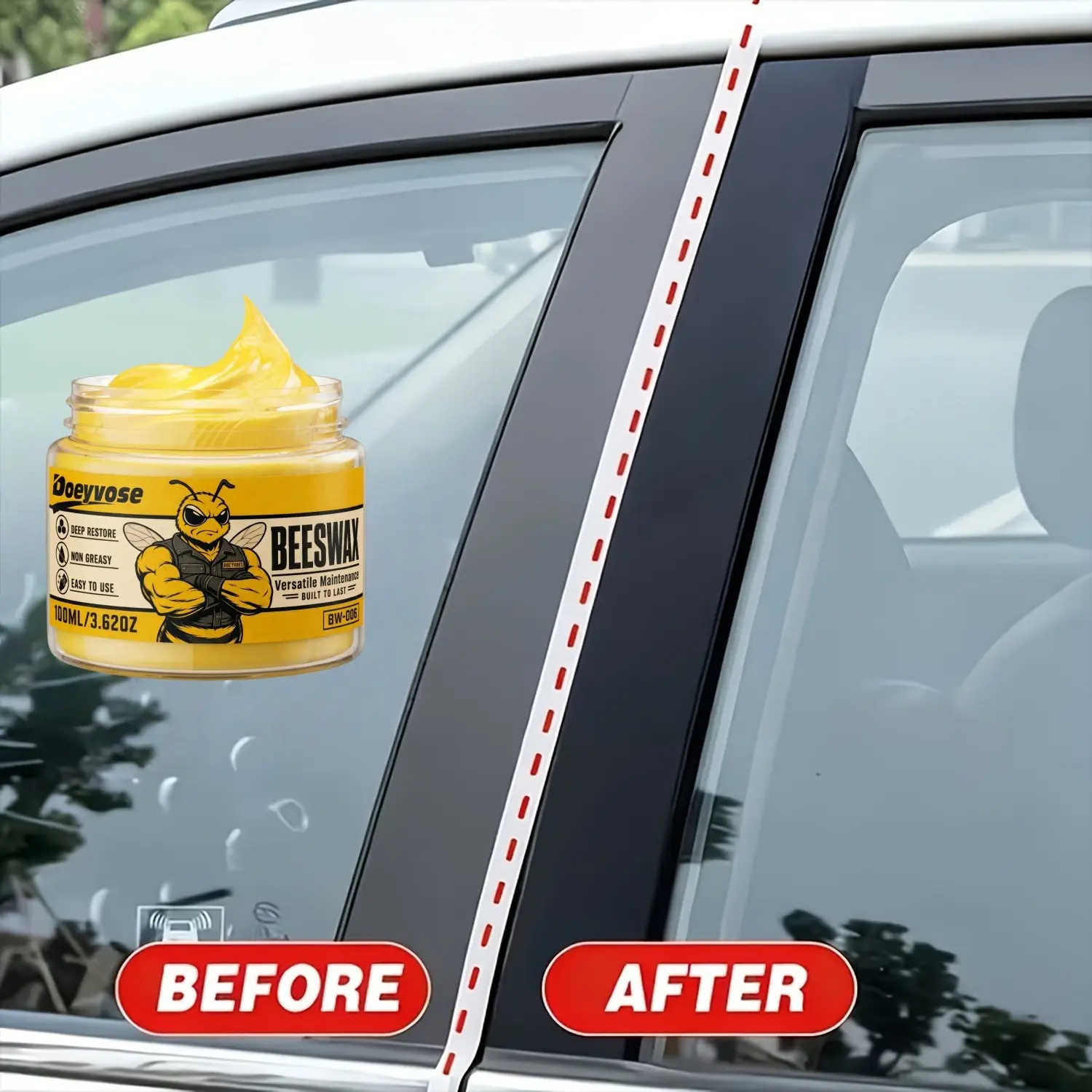 Car Interior Wax, Leather Care Cream, Dashboard Polisher, Seat Renewal Agent, Plastic and Leather Repair, Wood-Plastic Composite, Car Maintenance Products