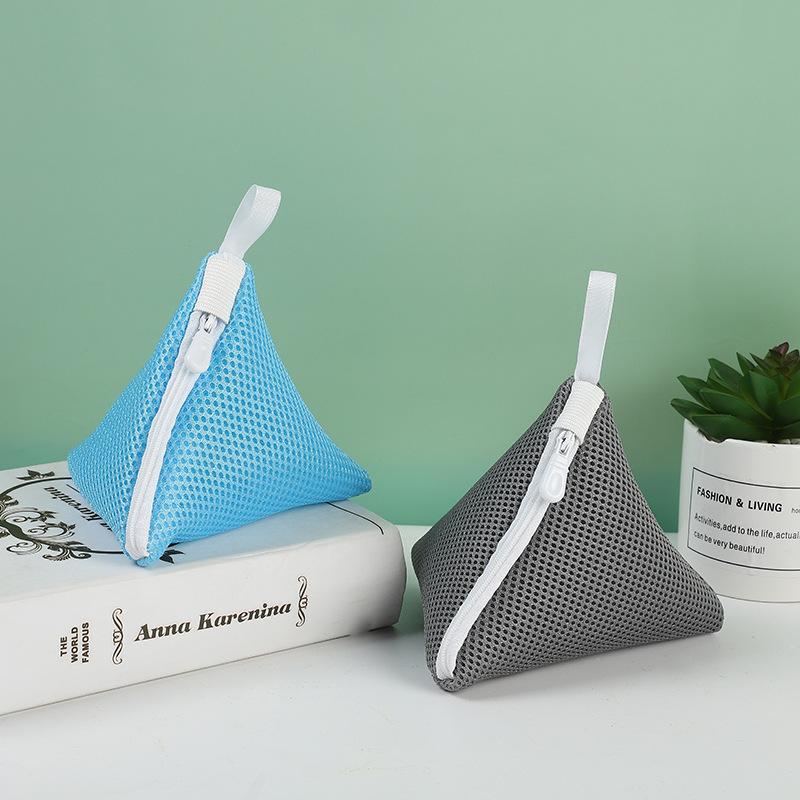 3PCS Multicolor Mini Mesh Laundry Bags Polyester Washing Bags for Washing Machine