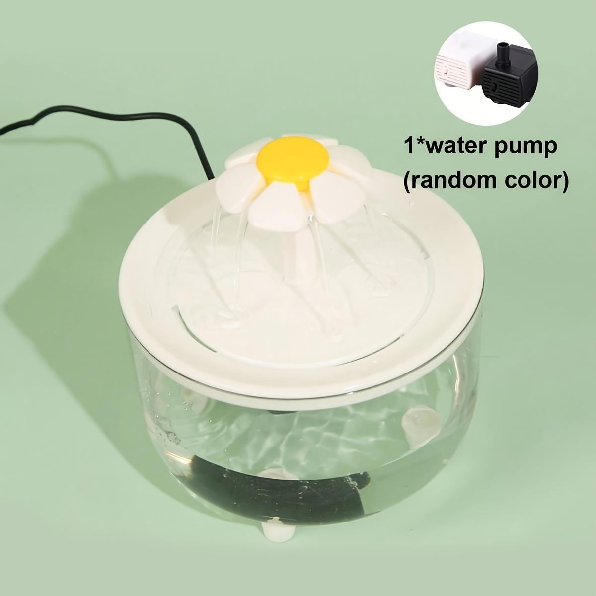 Clear Pet Water Fountain, USB-Rechargeable Automatic-Circulation Cat Water Dispenser, Indoor Cat Drinking Fountain, Automatic Water Feeder, Pet Drinking Supply Gift