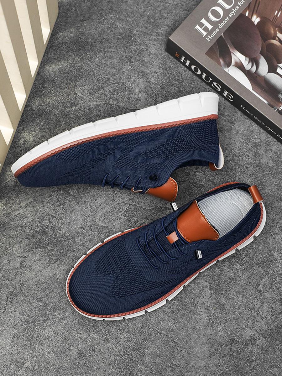 Mesler Men's Mesh Sneakers Oxfords Business Casual Walking Shoes Tennis Comfortable,Sporty Lightweight Breathable Running Shoes For Exercise & Daily Wear Closed Trainer Boy Training Runner Athletic Footwear block Shoes Outdoorfun