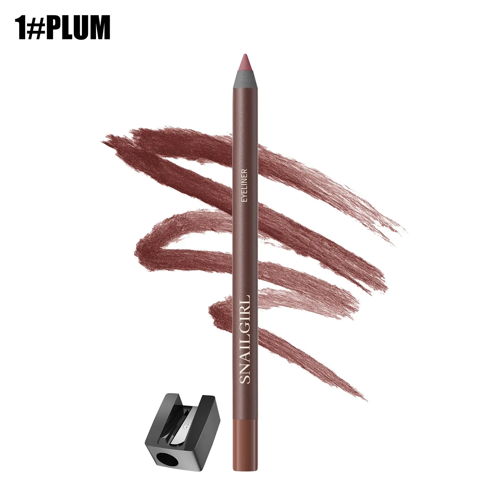 24HR Waterproof Eyeliner Pencil, Smudge-Proof Long-Lasting Eye Liner, Smooth Creamy Formula, Easy Apply Eye Makeup for Daily Wear & Party Looks.