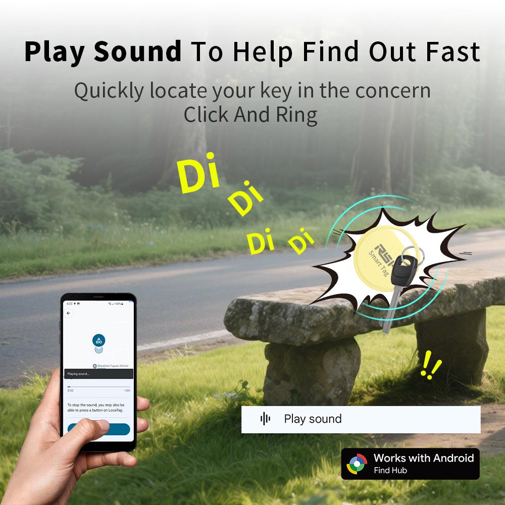 5pcs Security Anti-Loss GPS Tracker Android Locator for Xiaomi Global Postioning Kids Bag Wallet Car Finder