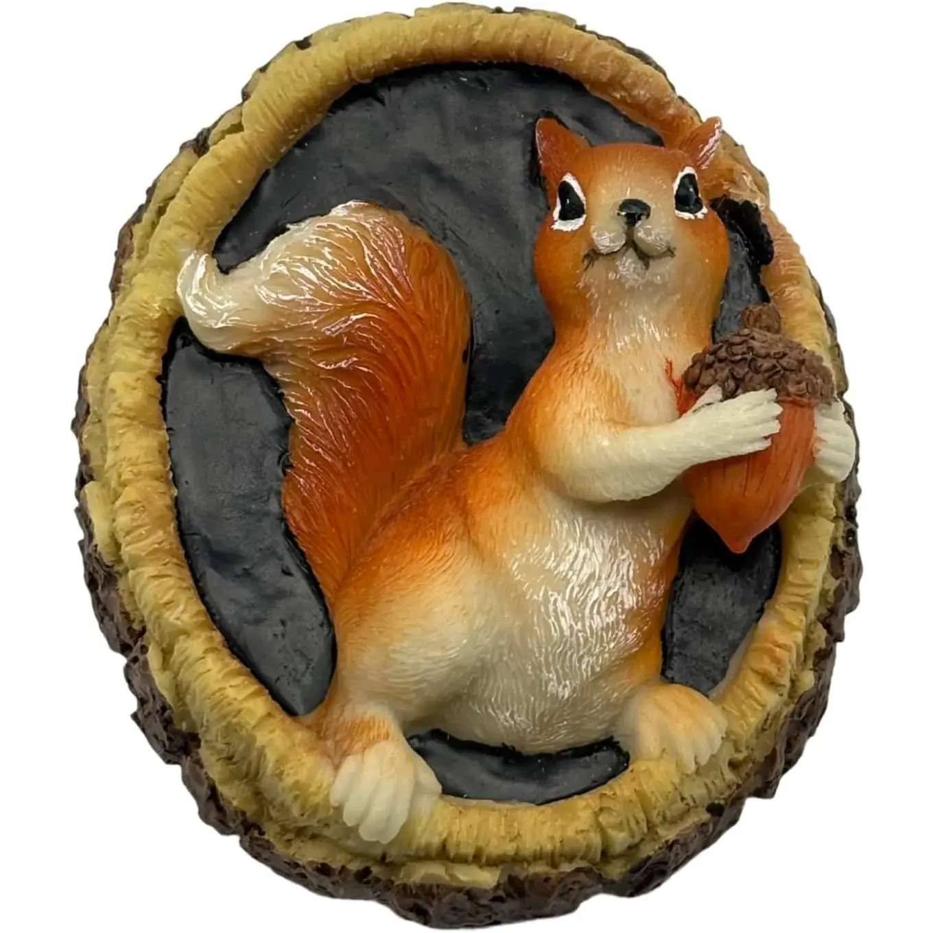 Wall Sculpture, Tree Stump Statue Outdoor Garden Decor | Tree Ornament For Yard And Lawn;  Figurine To Decorate Tree Trunks And Outdoor Landscape