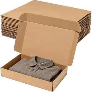 Shipping Boxes 17x11x3 Inches 20 Pack Corrugated Cardboard Mailing Boxes for Small Business, Kraft Medium Literature Mailer Packaging Supplies Brown