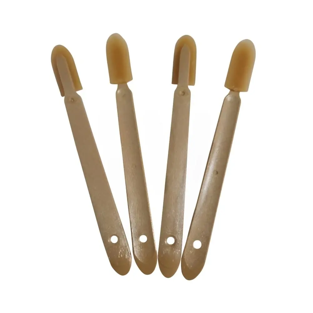 Grout Caulk Finishing Tool - Multi Size 4 Pieces Set - Smooth Grout Sealant Silicone Caulking Tool - Rubber Spatula Spreader - Grout Sealer Applicator - Ergonomic Handle Grip_ABS (1.1 Inch)