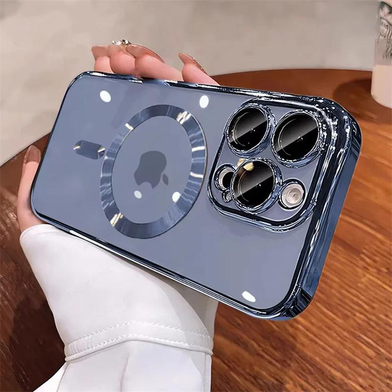 New Official Desert Gold Phone Case For iPhone 17Air 17 16 15 14 13 12 11 Pro Max Plus Clear Magsafe Magnetic Lens Protect Soft Cover