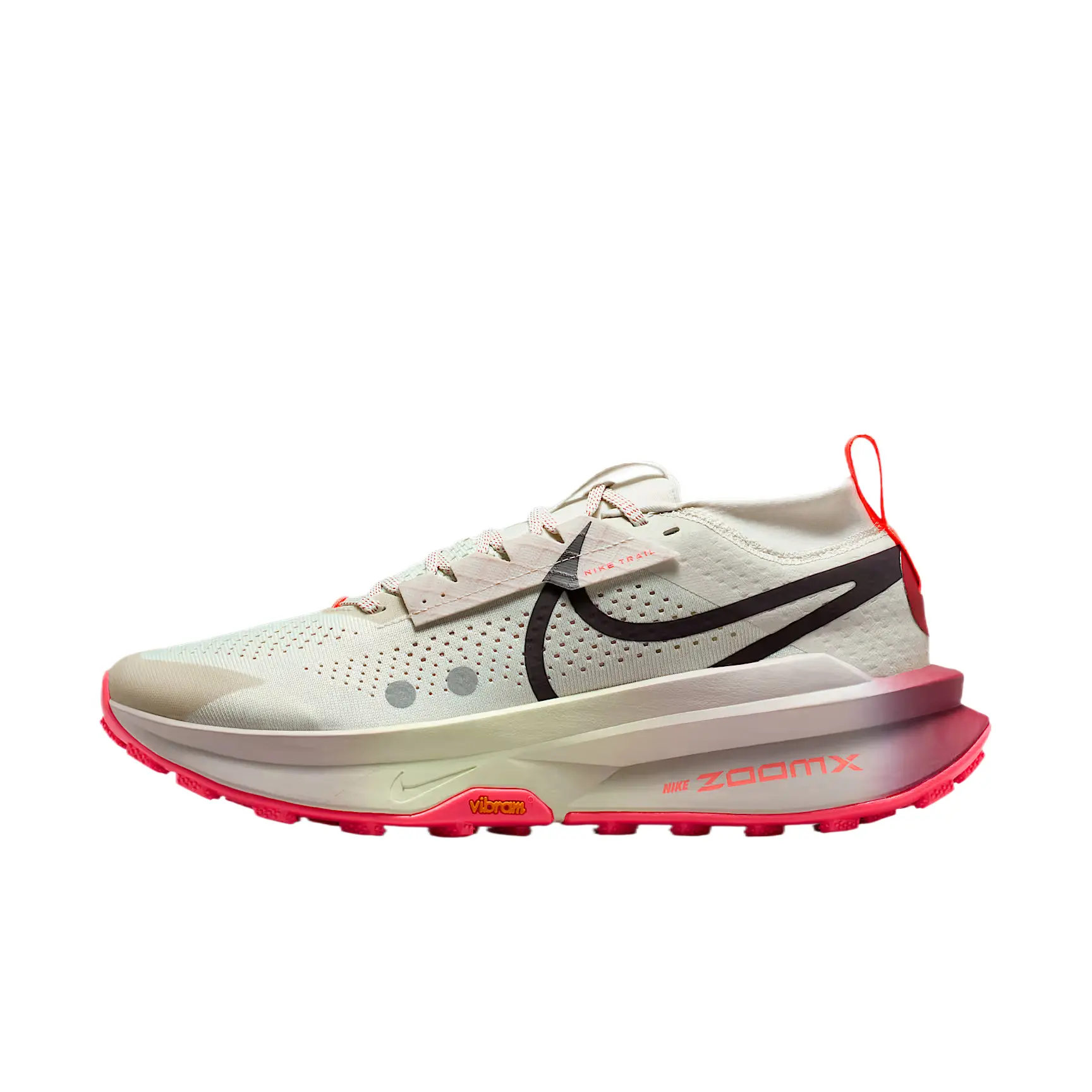 Nike Zegama 2 Round Toe Lace-Up Mesh Cushioning Rebound Mid-Top Running Shoes FD5190-013