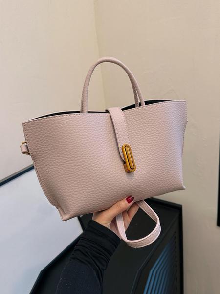 2025 Fall & Winter Women's Elegant Solid-Color Versatile Handbag, Fashionable Crossbody Bag for Daily Use, Casual Trendy High-Quality Daily Commuting Bag, Handbag Shoulder Bag