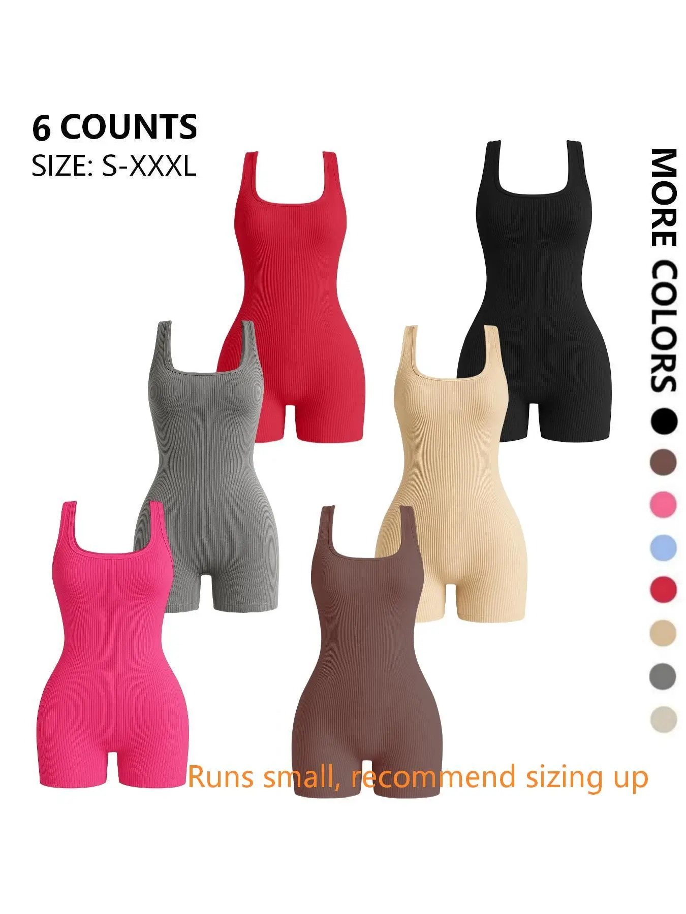 Women's Seamless Ribbed Thigh High Waist Slimming Compression Body Shaper Shapewear, Comfortable & Stylish Design for Daily Wear, Perfect Fit for Women