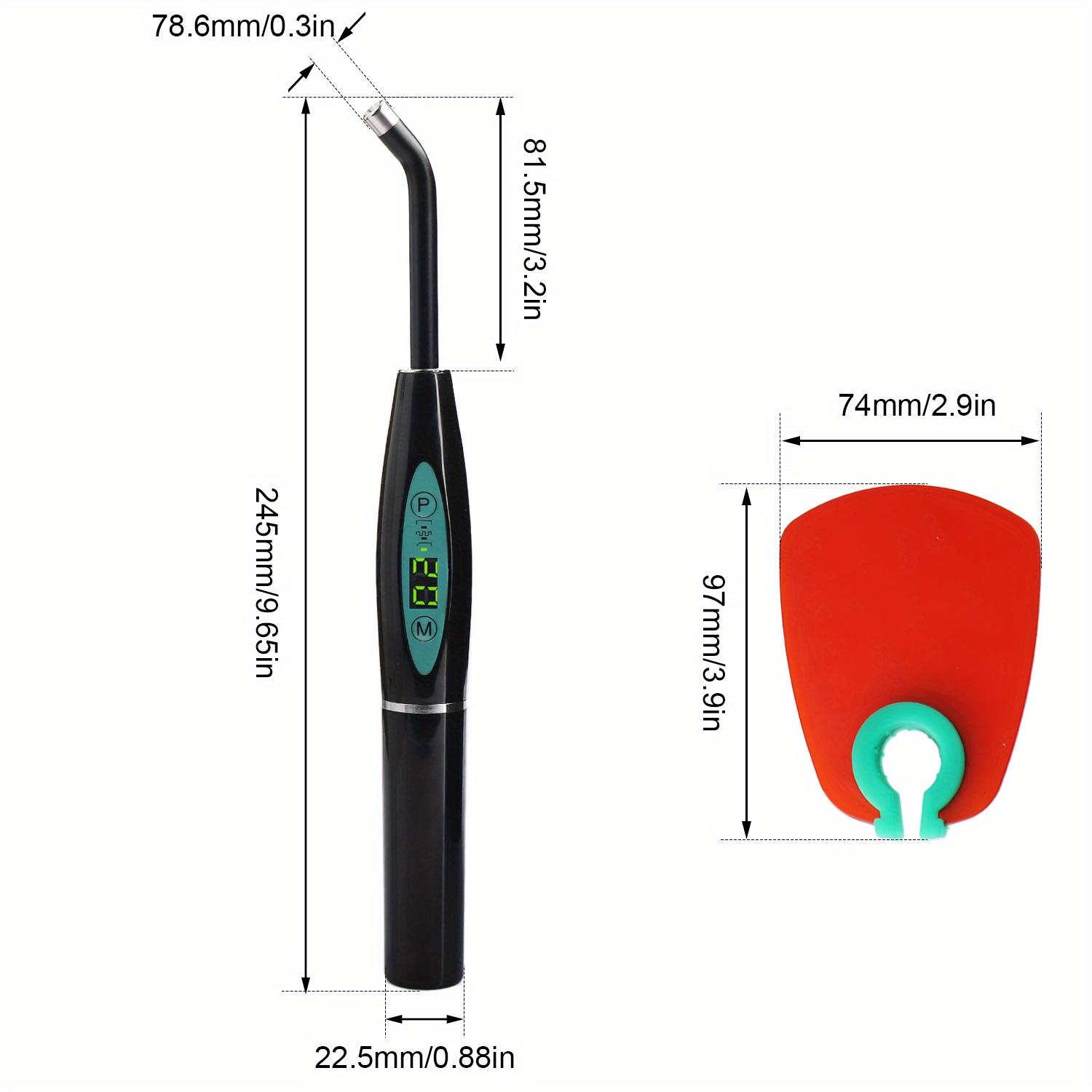 LED Teeth Whitening Dental Wireless Cordless LED CureCuring Light Lamp -Black & White,Suitable for familiesTeeth Cleaning Cost-Effective Oral Care Solution -Cleansing,holiday gift selection,perfect ift forParents,girlfriend/boyfriend gift