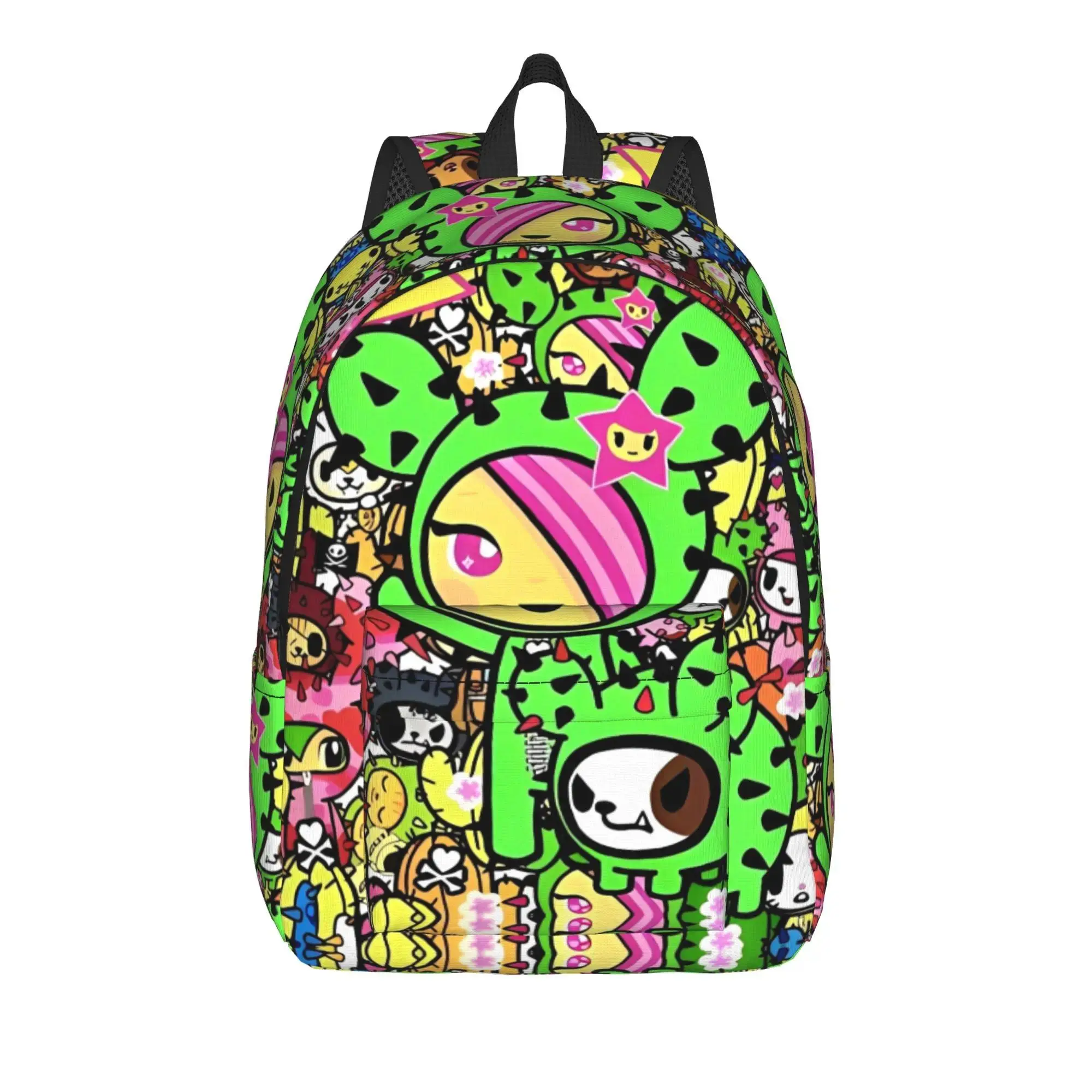 Tokidoki Kawaii Donutella Sandy Unicorno Backpack Teen  Large Backpacks Polyester Elegant School Bags Camping Design Rucksack