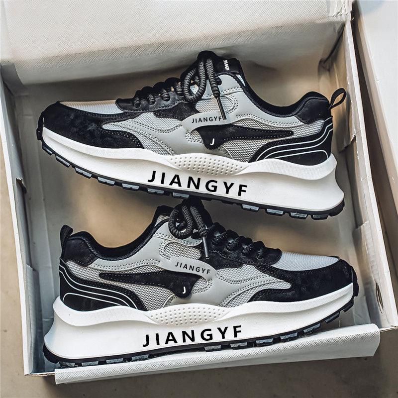 2026 men's shoes spring/summer new model mesh sports casual shoes thick-soled Forrest Gump shoes trendy dad shoes unisex