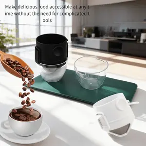 Little Angel Coffee Filter 2026 Upgraded Version Folding Hand-Poured Filter Hanging Ear Drip Italian Filter Cup Folding Design Saves Space for Storage, Fast Hand-Poured at Home Or Office