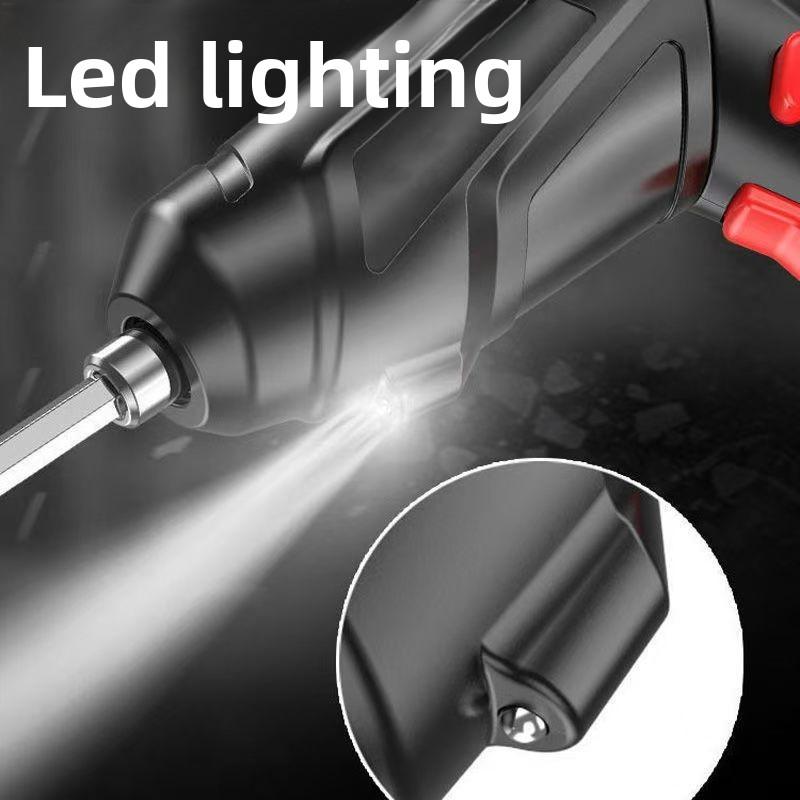 Electric Screwdriver Rechargeable Small Household Fully Automatic Electric Screwdriver Mini Screwdriver Tool Electric Screwdriver Hand Drill