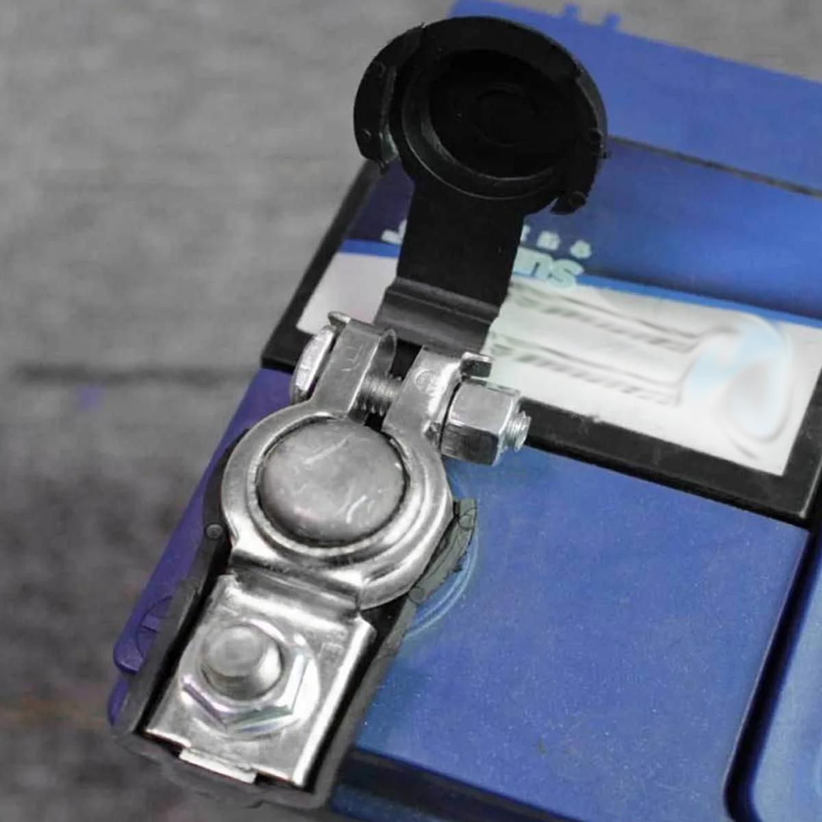 Car Battery Negative & Positive Cable Terminal Clamp, Quick Release Battery Terminals Clamps, Anti-corrosion Car Battery Connector, Universal Car Accessories, for Car Battery Cables, Car Parts