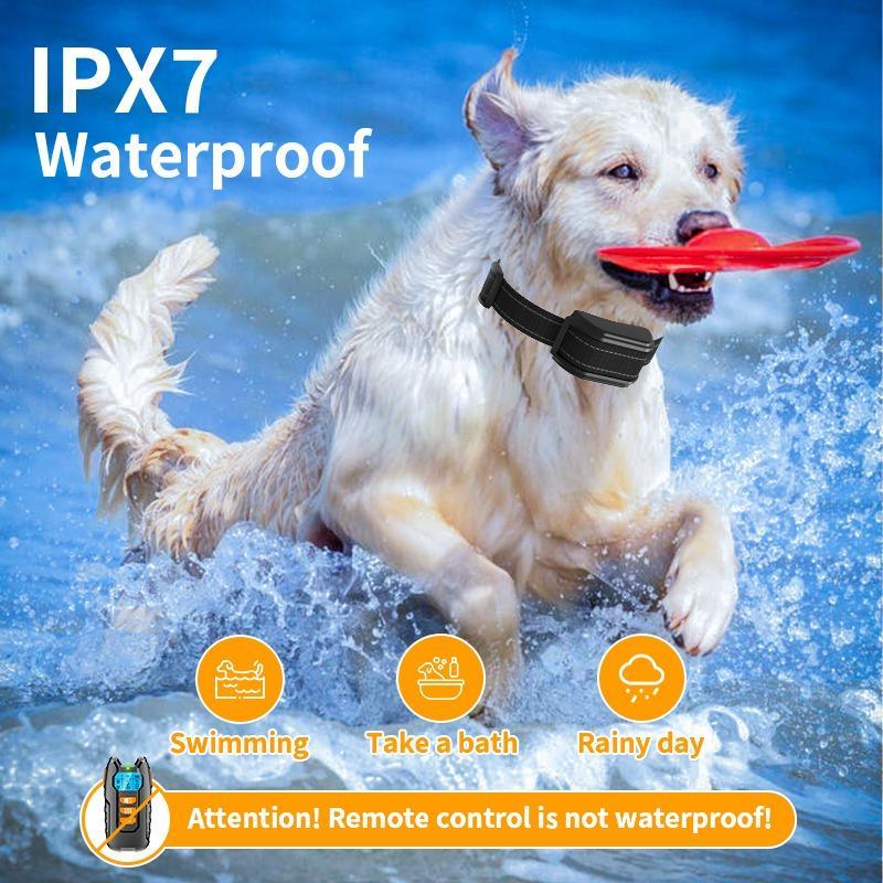 Remote Dog Training Collar, 1/2 Counts Waterproof Dog Training Collar with LCD Display, Vibration Dog Training Collar, Pet Supplies