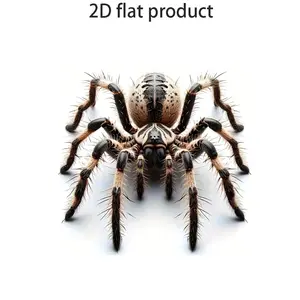 Realistic Spider Car Sticker, Halloween Decoration for Cars, Laptops, Phones, Windows, Walls, Trucks, Motorcycles, Spider Design