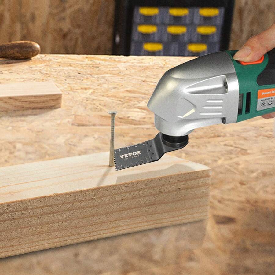 Quick Release Multitool Blades Kit, HCS Tool Blades For Wood Plastic Metal Nails Bolts, Compatible With Dewalt Fein Worx Bosch Makita Milwaukee Quick Release Multitool Blades Kit, HCS Tool Blades For Wood Plastic Metal Nails Bolts, Compatible With Dewalt Fein Worx Bosch Makita Milwaukee