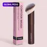 Portable Foundation Makeup Brush, Ultimate Contour Brush, 1-Count Slanted-Head Travel Brush for Contoured Application, Face Makeup Brushes, Make Up Tools, Beauty Tool for Women and Girls #GLOBAL PICKS
