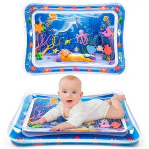 Tummy Time Water Mat |   Inflatable Tummy Time Water Play Mat  Babies, Infants and Toddlers 3 to 24 Months Promote Development Toys Baby Toys essentials and Gifts