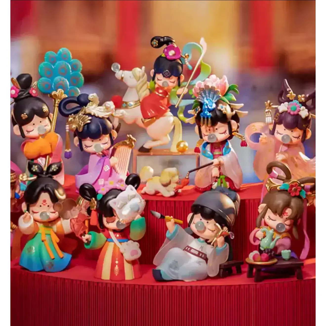 2004. Nanci The Grandeur of Tang Series Figures Blind Box