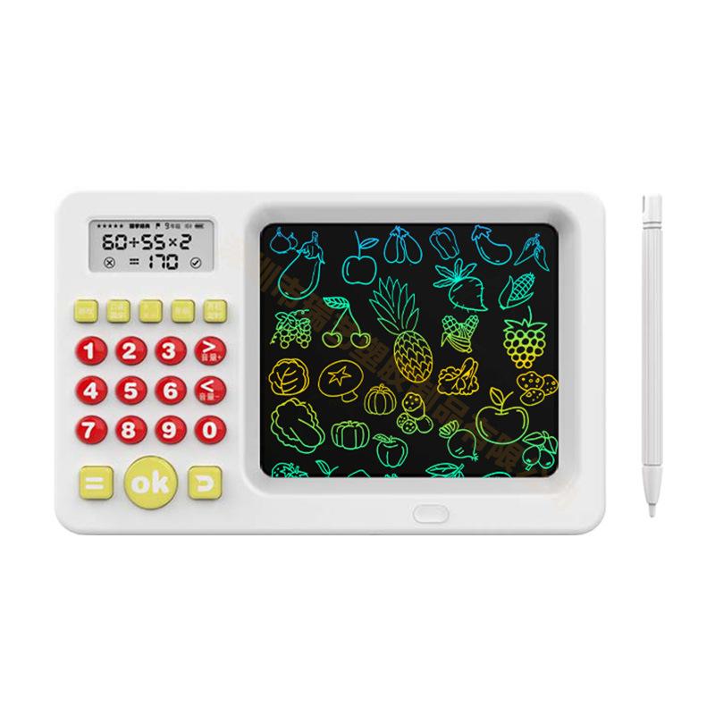 Calculator Handwriting Tablet for Children Intelligent Early Education Learning Machine Educational Multifunctional Drawing Board LCD Handwriting Tabl Calculator Handwriting Tablet for Children Intelligent Early Education Learning Machine Educational Multifunctional Drawing Board LCD Handwriting Tabl