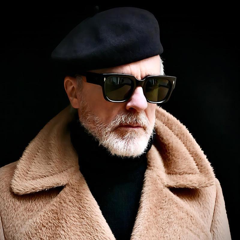 2pcs Retro Square Fashion For Women Men Thick Frame Anti Glare Sun Shades For Party Beach Travel Fashion Glasses wrap around Modern Trendy Sunglasses