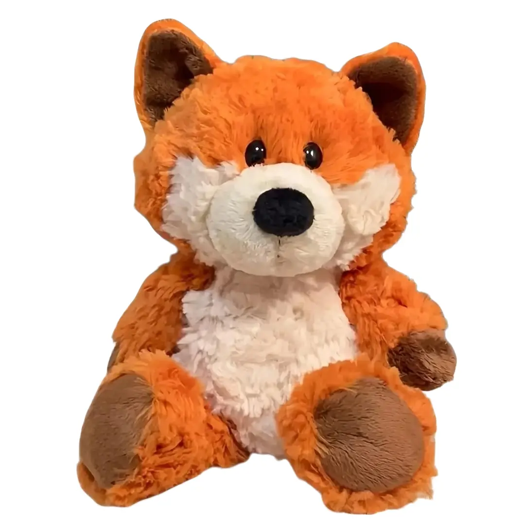 Cute Fox Plush Toy Cartoon Orange Fox Plush Toy Stuffed Animals Birthday Gift Christmas Gift for Children Home Decor