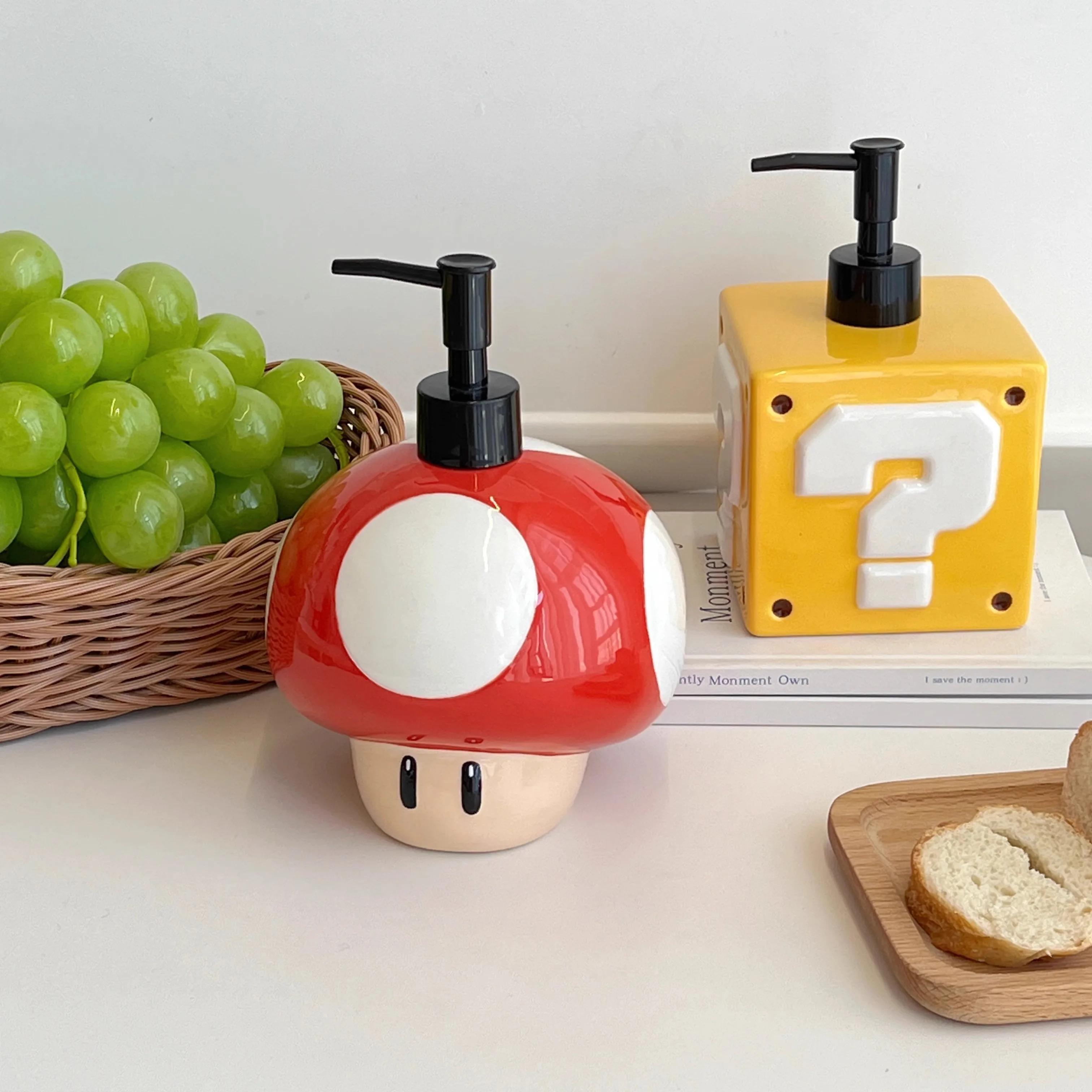 Press bottle shower gel bottle empty bottle hand sanitizer dispensing bottle creative cartoon gift bathroom supplies