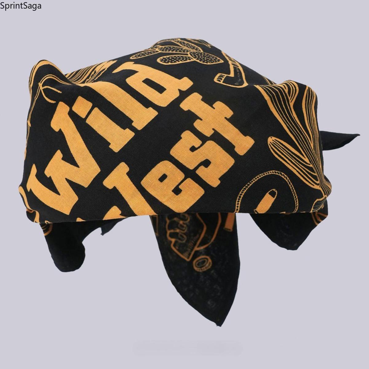 Nordic pullover hat spring and summer double-layer elastic Viking rune knitted hat hipster hip-hop fashion headscarf hat