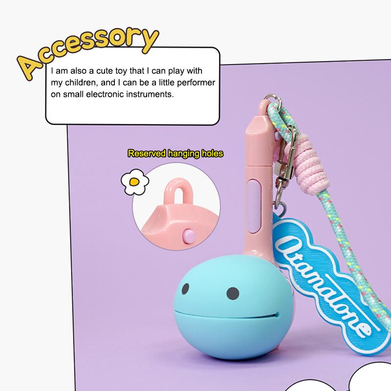 Otamatone Mini Electronic Music Creative Sound-producing Musical Toys Soothing Relaxing Musical Instruments Cute Musical Notes