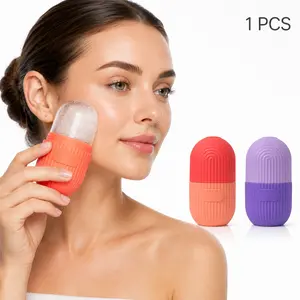 Ice Roller - Lightweight Silicone Skin Care Tool, Soothing Compress for Face, Eyes & Joints, Ideal for Morning Skin Routines (Sports & Outdoor Camping Hiking Accessory, Suitable for Men & Women)