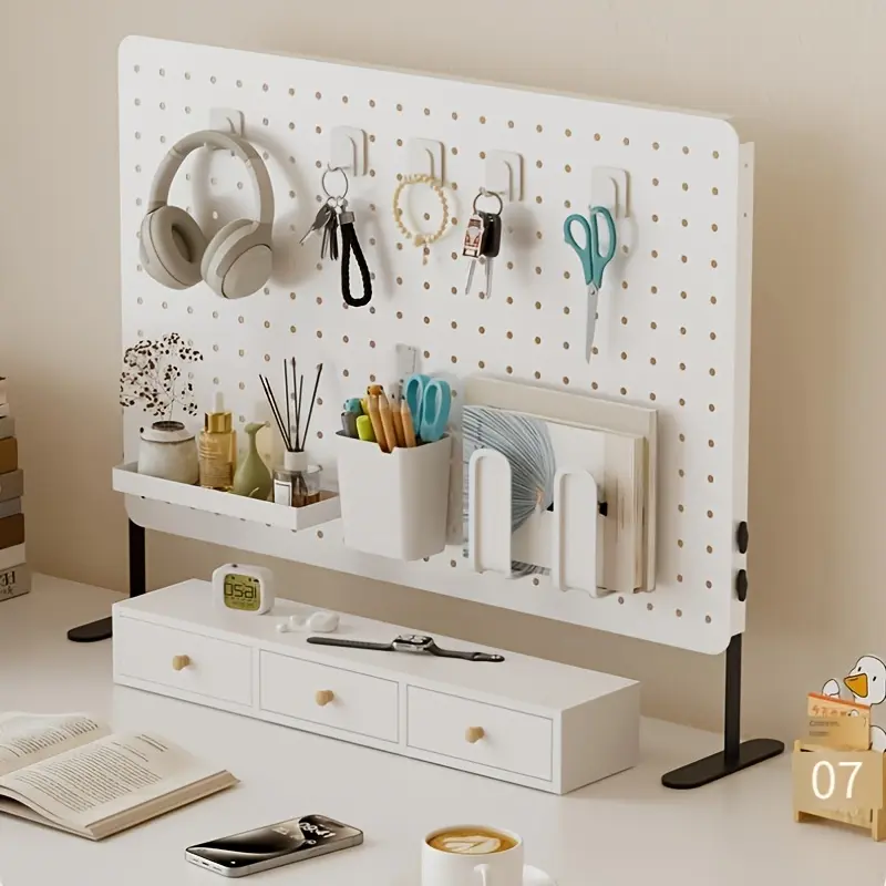 32/24/16in Retail Shelves and Wall Mounted Display Racks, Pin Plates, Board Extensions, Pin Plates, Desk and Drawer Storage Racks, Metal Clip-on Pin Plates, Adjustable Height Metal Pin Plate Finishing Racks, Vertical Hook Plate Racks with Extensions