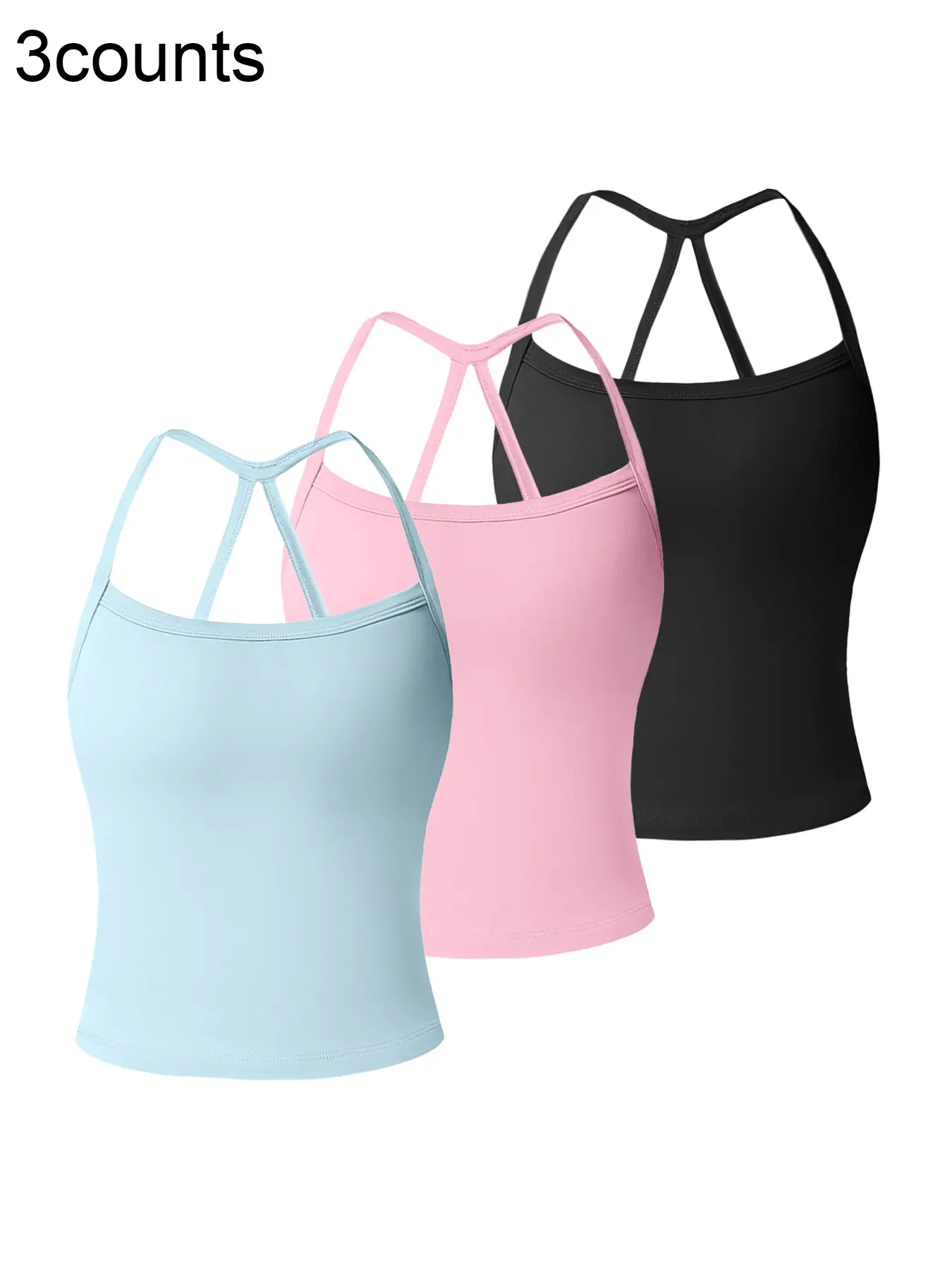 Women's Sporty Fitted Tank Top, Sports Vest Top, Sleeveless Sports Tops, Active Tops, Workout Top, Comfortable Breathable Fabric, Lightweight Wear, Hollow Back Design, Enhances Fashionability, Summer Active Wear