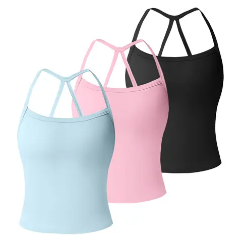Women's Sporty Fitted Tank Top, Sports Vest Top, Sleeveless Sports Tops, Active Tops, Workout Top, Comfortable Breathable Fabric, Lightweight Wear, Hollow Back Design, Enhances Fashionability, Summer Active Wear